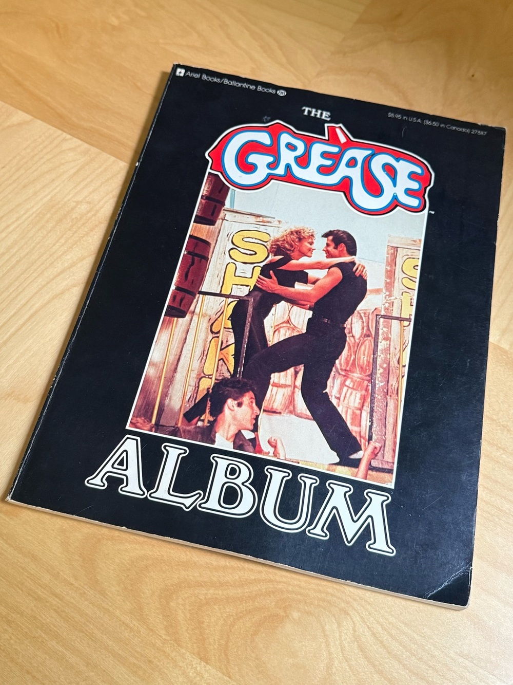 Grease: The Album by Ariel Books Vintage Movie Book c1978 - Picture 2 of 12